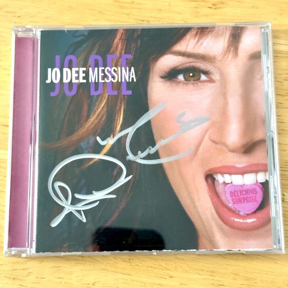 HAND SIGNED Jo Dee Messina Delicious Surprise 2005 CD Autographed with poster NM